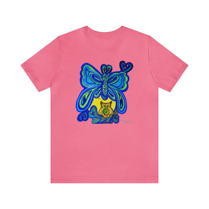 butterfly - Unisex Jersey Short Sleeve Tee
