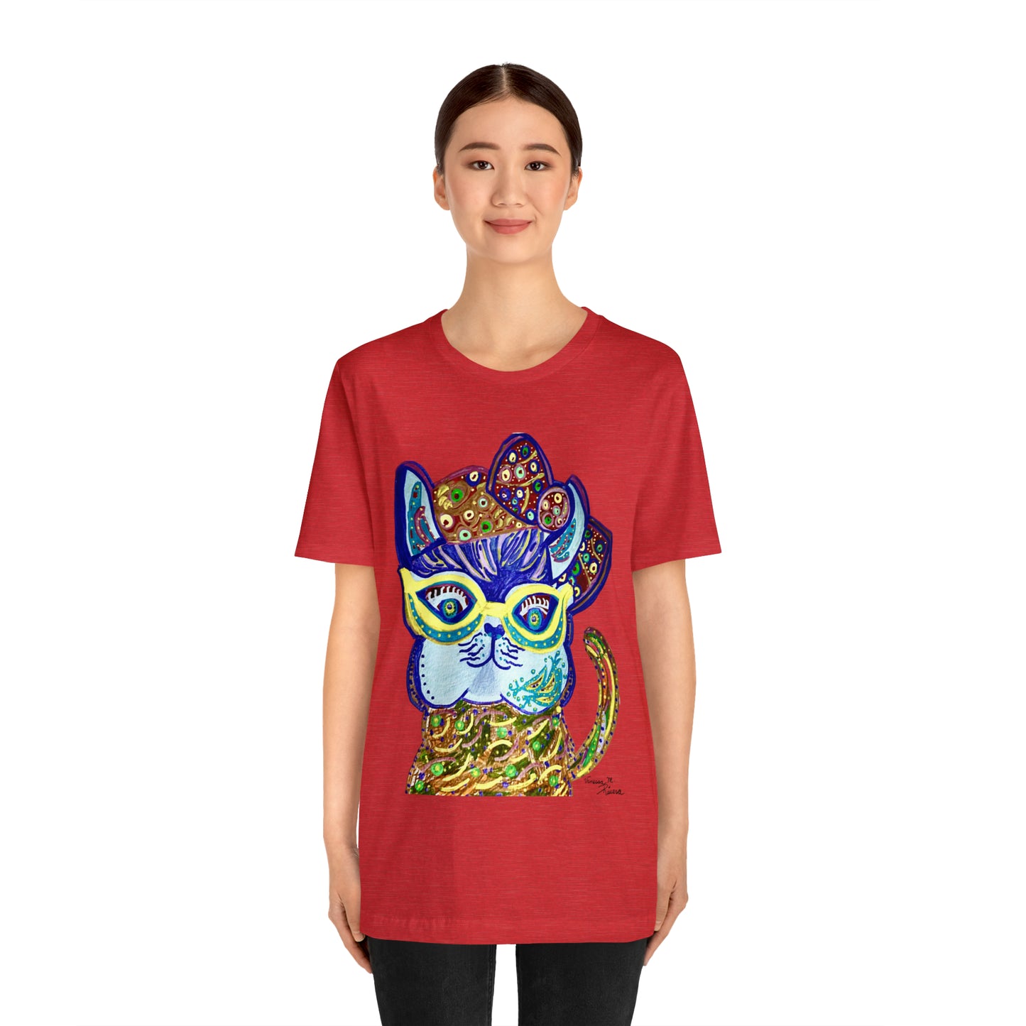 Cat - Unisex Jersey Short Sleeve Tee