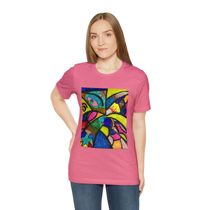 Abstract - Unisex Jersey Short Sleeve Tee