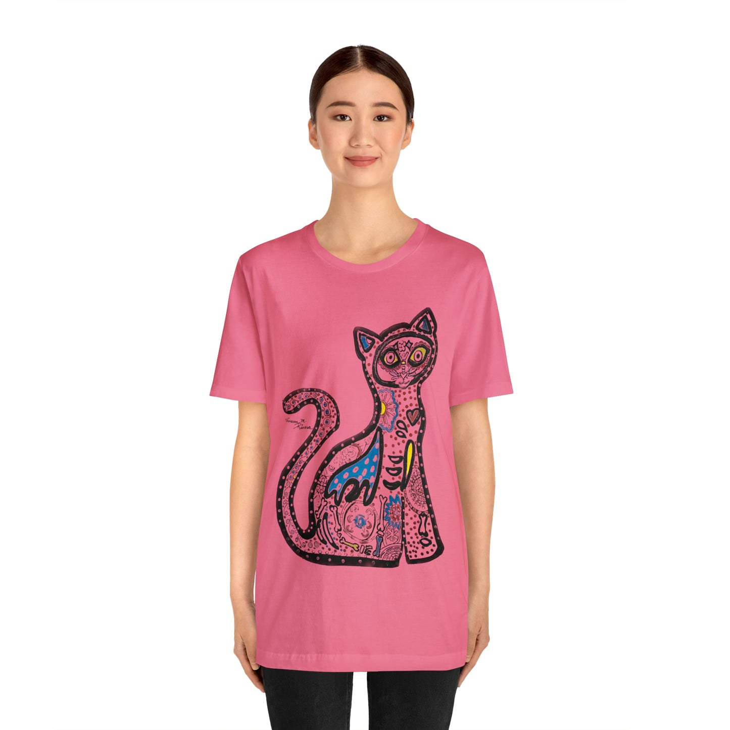 Cat - Unisex Jersey Short Sleeve Tee