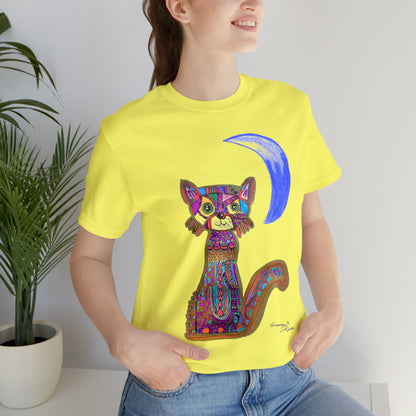 Cat - Unisex Jersey Short Sleeve Tee