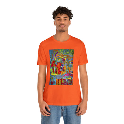 Abstract - Unisex Jersey Short Sleeve Tee