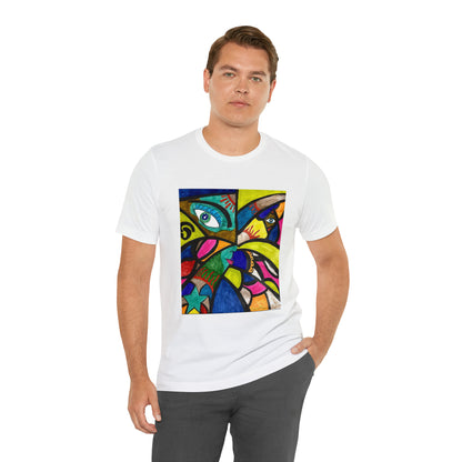 Abstract - Unisex Jersey Short Sleeve Tee