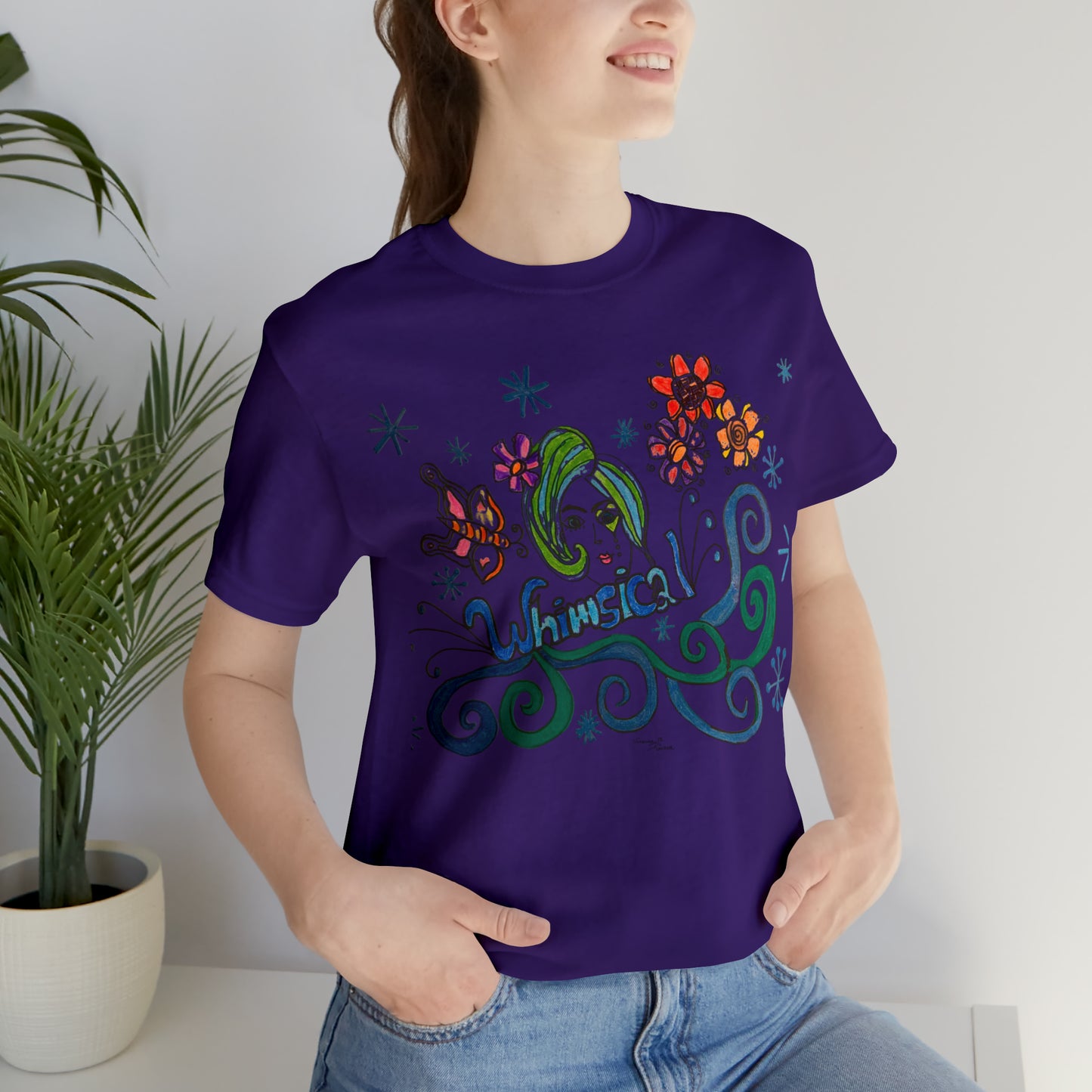 Whimsical - Unisex Jersey Short Sleeve Tee