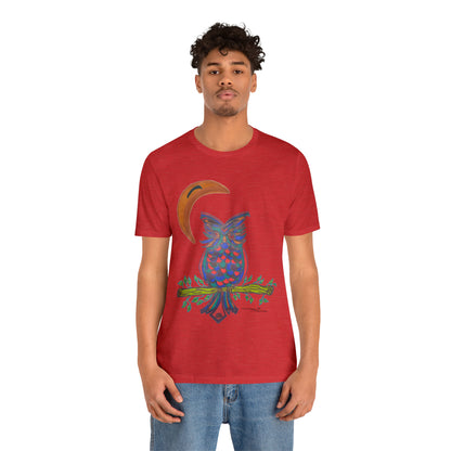 Owl - Unisex Jersey Short Sleeve Tee