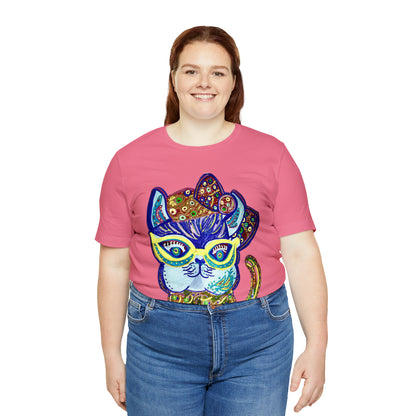 Cat - Unisex Jersey Short Sleeve Tee