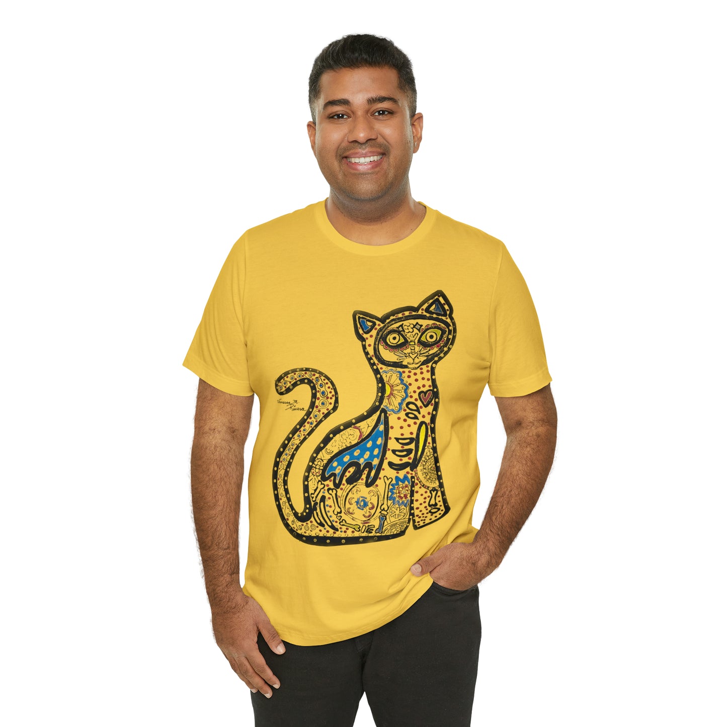 Cat - Unisex Jersey Short Sleeve Tee