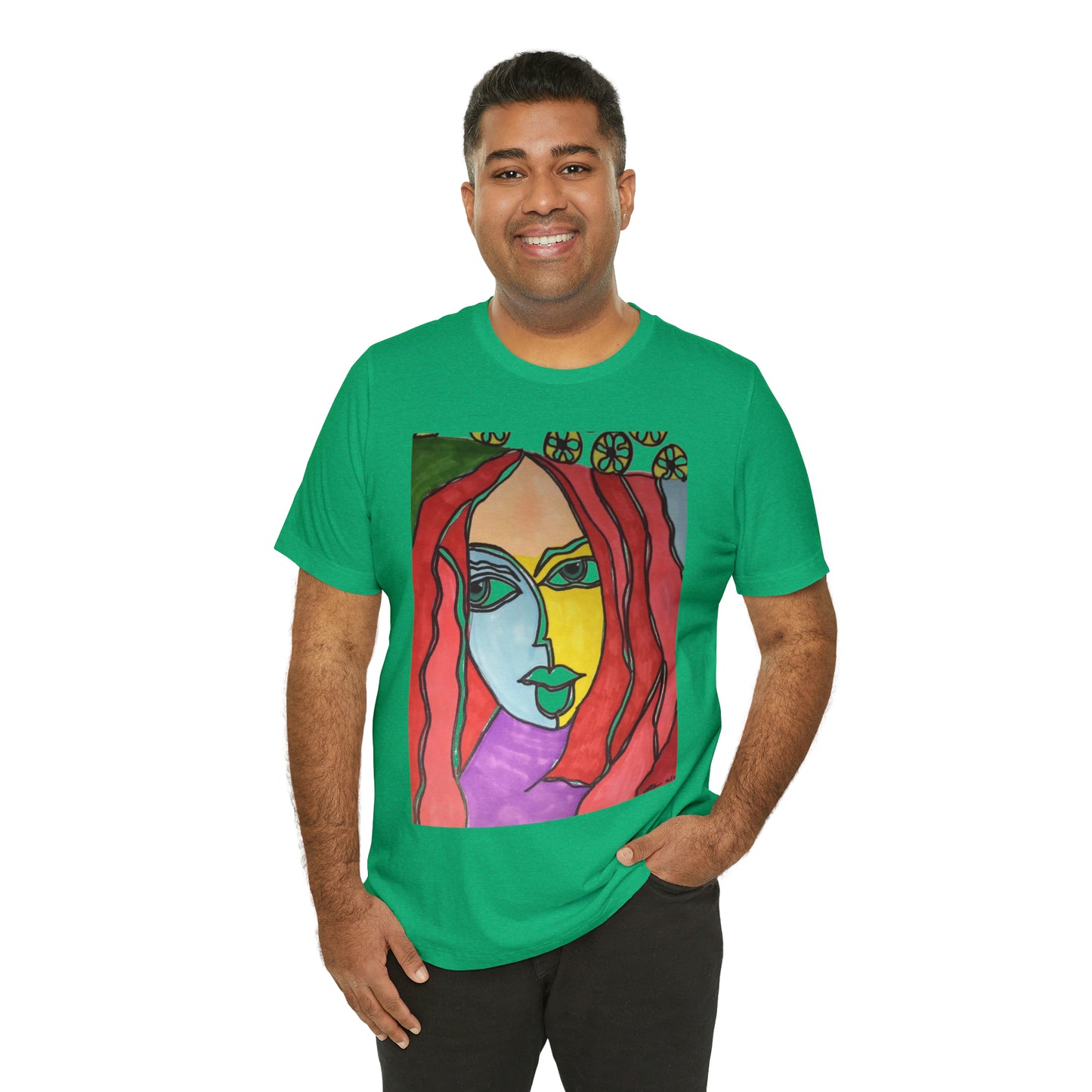 Face - Unisex Jersey Short Sleeve Tee