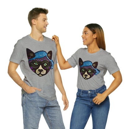 Cat - Unisex Jersey Short Sleeve Tee