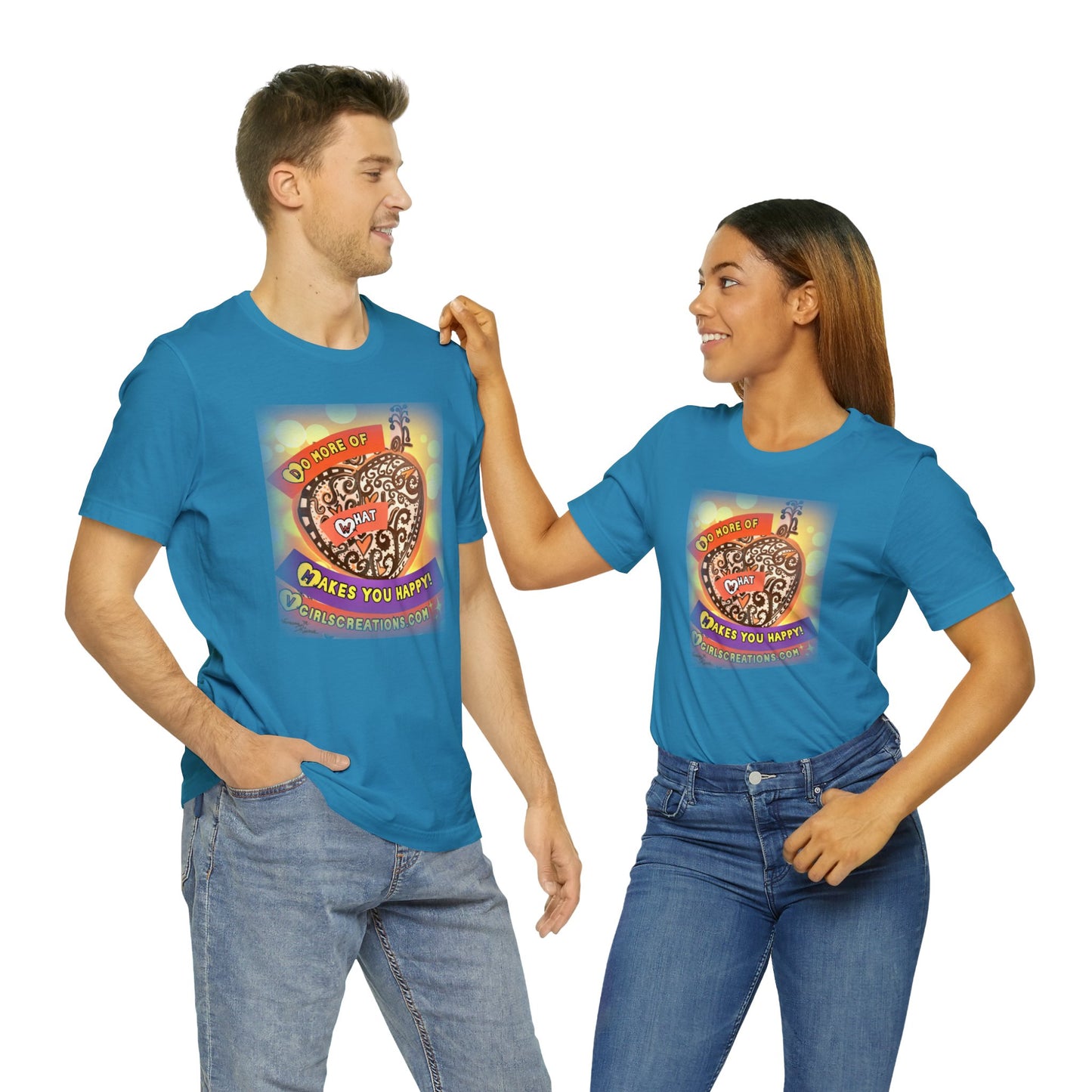 heart - Unisex Jersey Short Sleeve Tee