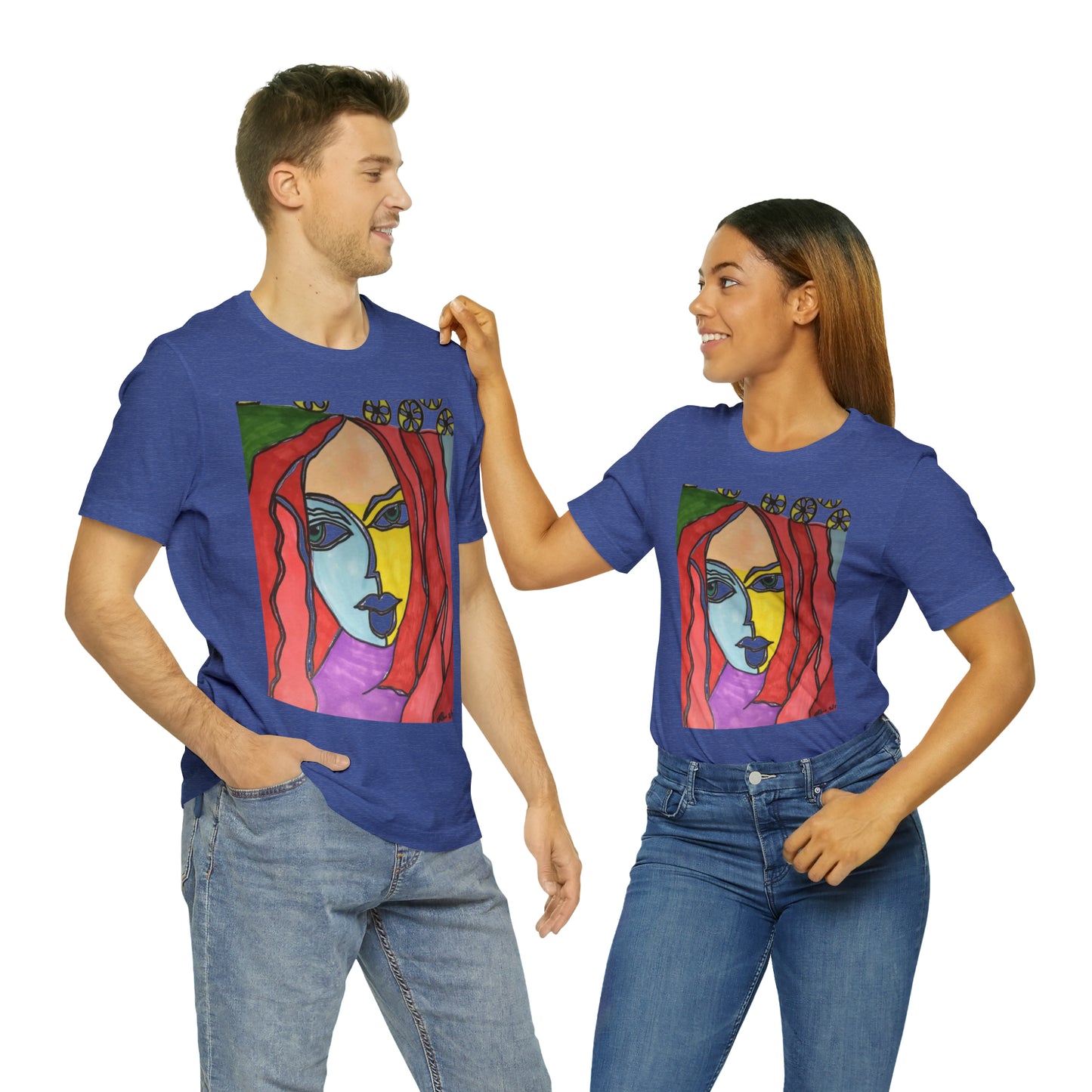 Face - Unisex Jersey Short Sleeve Tee