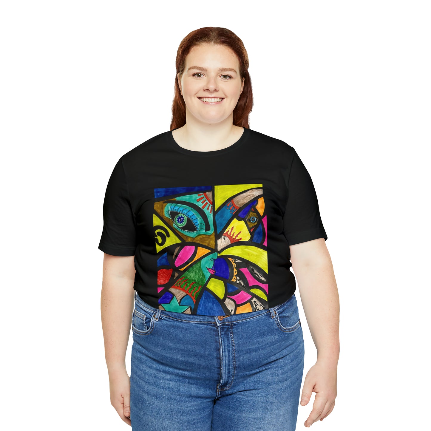 Abstract - Unisex Jersey Short Sleeve Tee