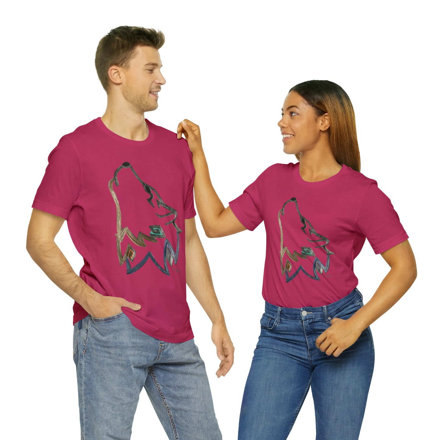 Wolf - Unisex Jersey Short Sleeve Tee