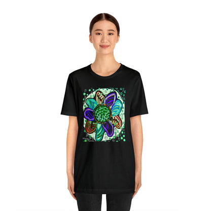 flower - Unisex Jersey Short Sleeve Tee