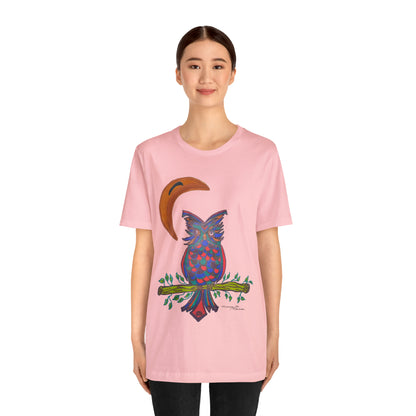 Owl - Unisex Jersey Short Sleeve Tee