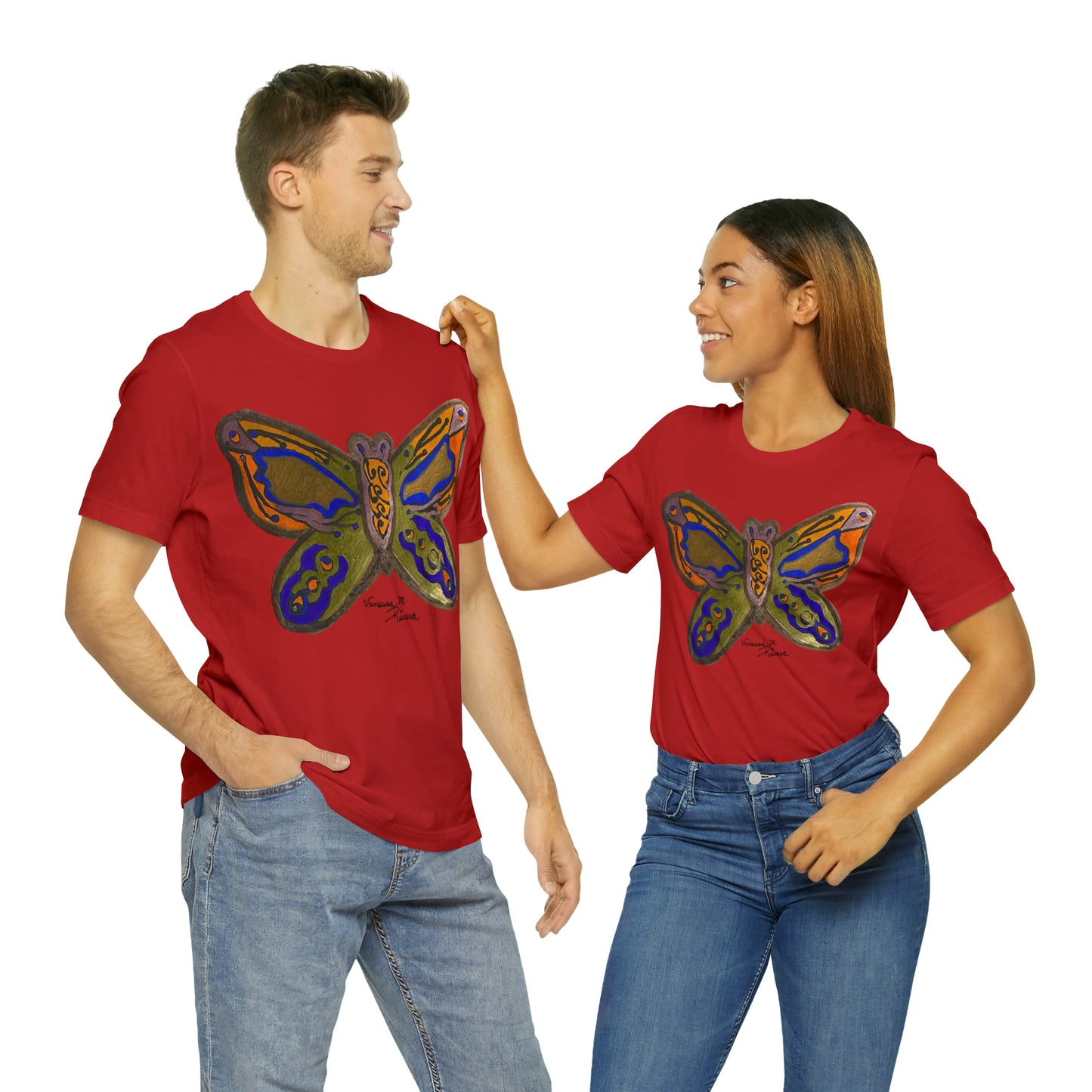 Butterfly - Unisex Jersey Short Sleeve Tee