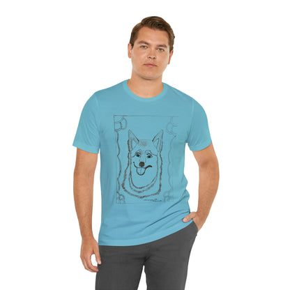 Dog - Unisex Jersey Short Sleeve Tee