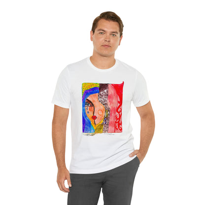 face - Unisex Jersey Short Sleeve Tee