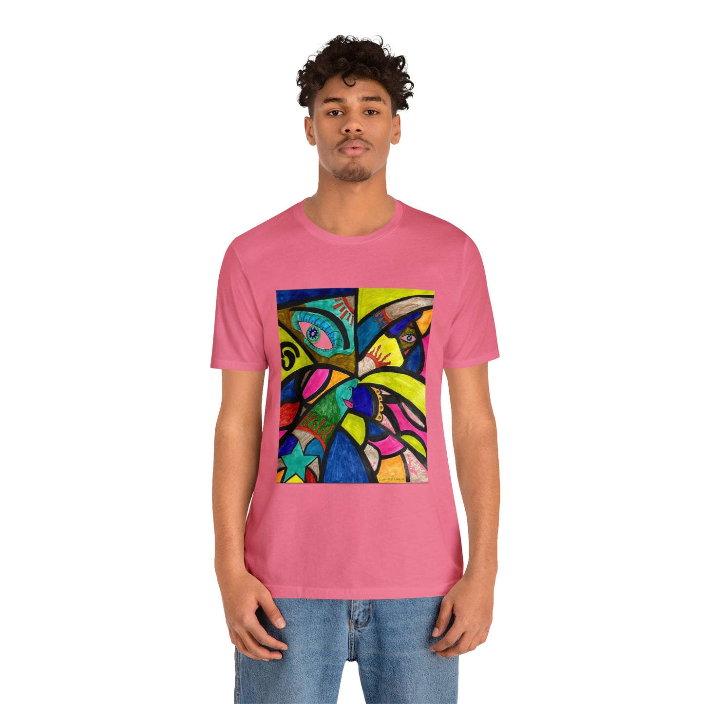 Abstract - Unisex Jersey Short Sleeve Tee