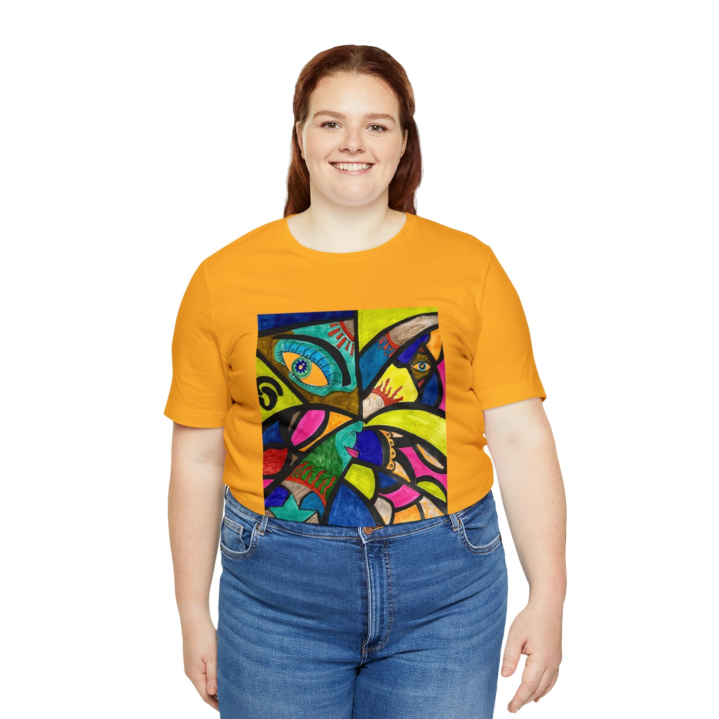 Abstract - Unisex Jersey Short Sleeve Tee