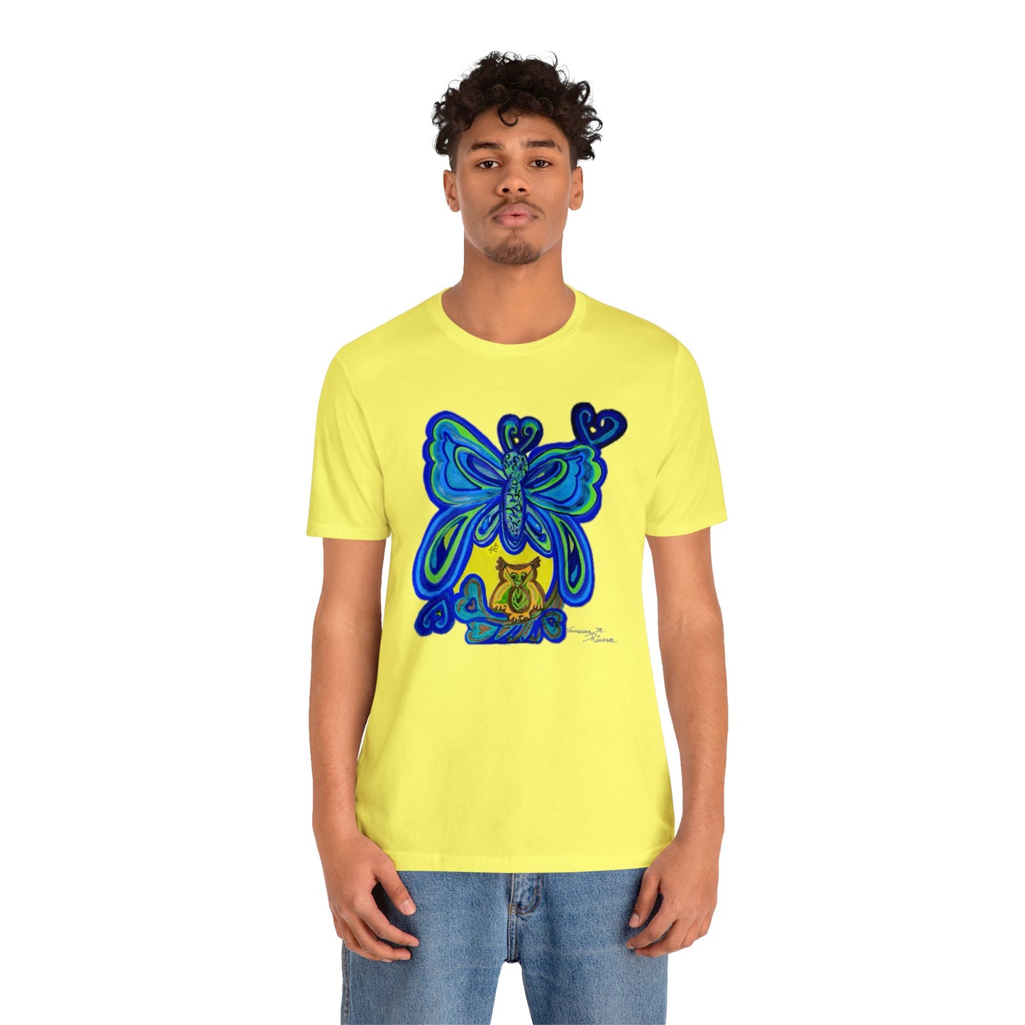 butterfly - Unisex Jersey Short Sleeve Tee