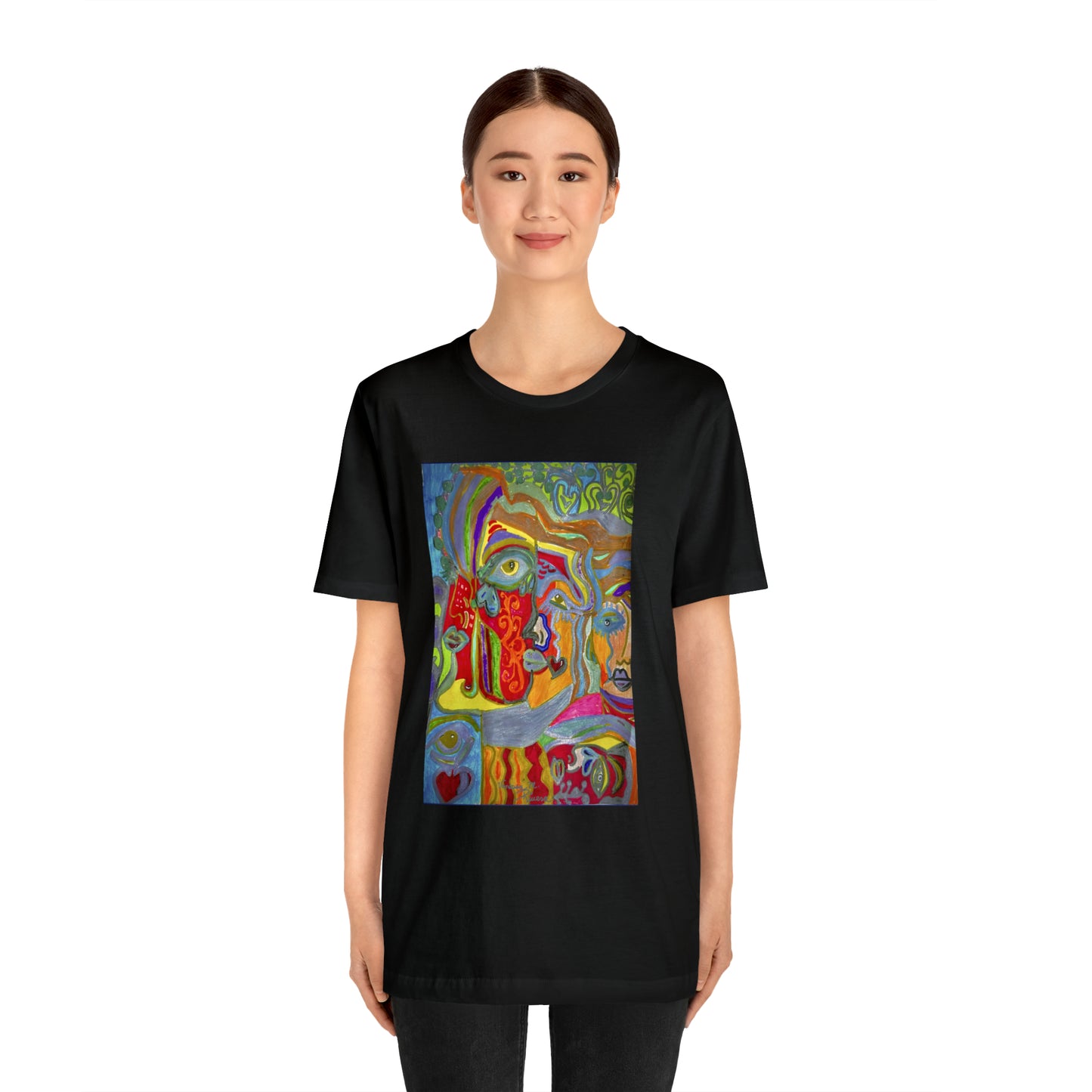 Abstract - Unisex Jersey Short Sleeve Tee