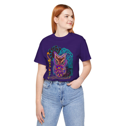 Owl - Unisex Jersey Short Sleeve Tee