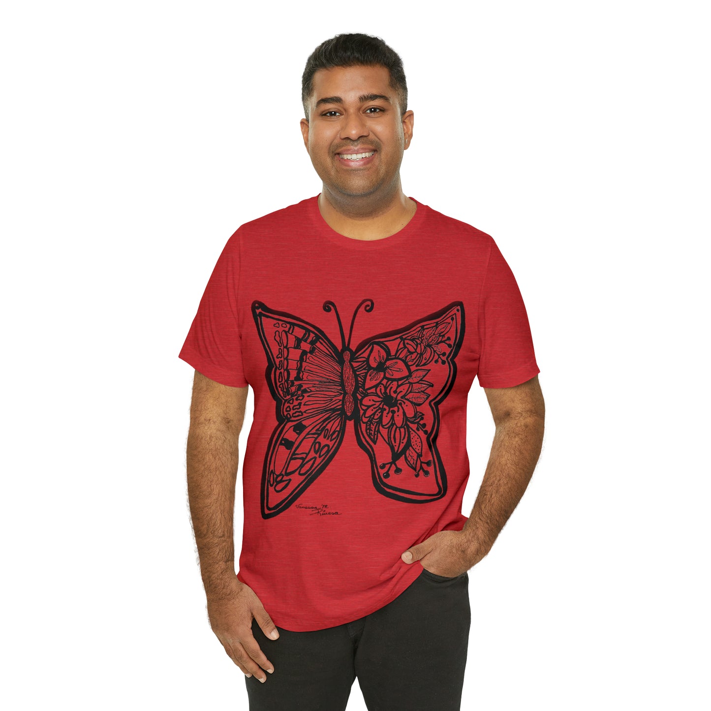 Butterfly - Unisex Jersey Short Sleeve Tee