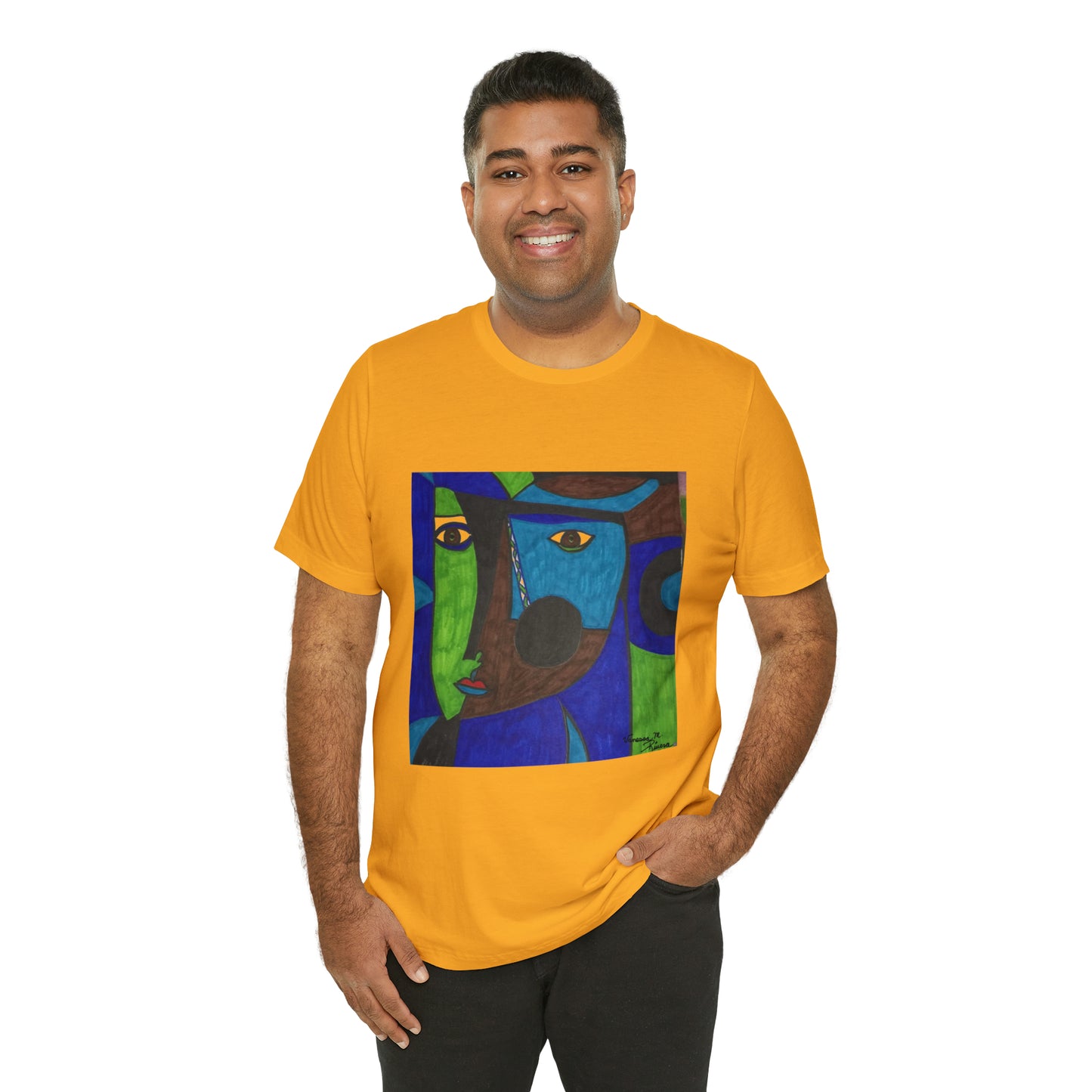 Face - Unisex Jersey Short Sleeve Tee