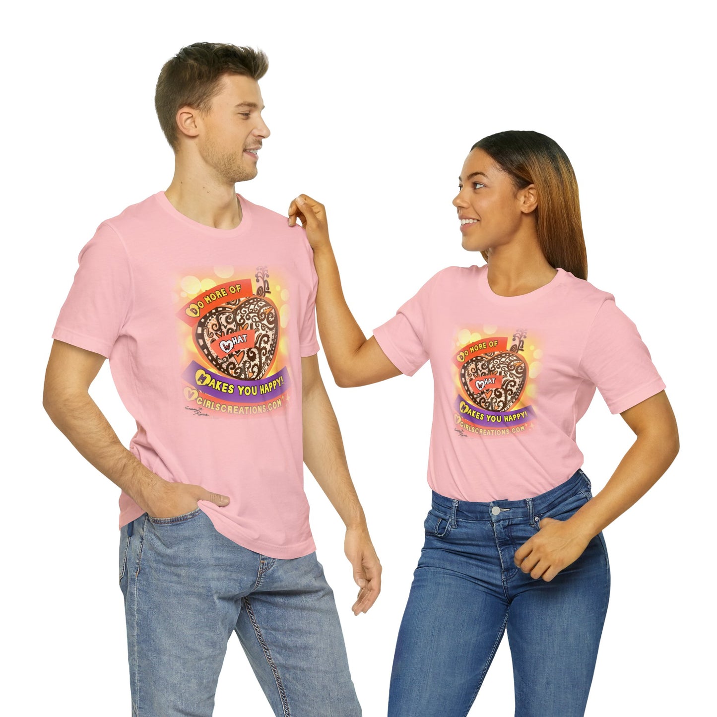 heart - Unisex Jersey Short Sleeve Tee