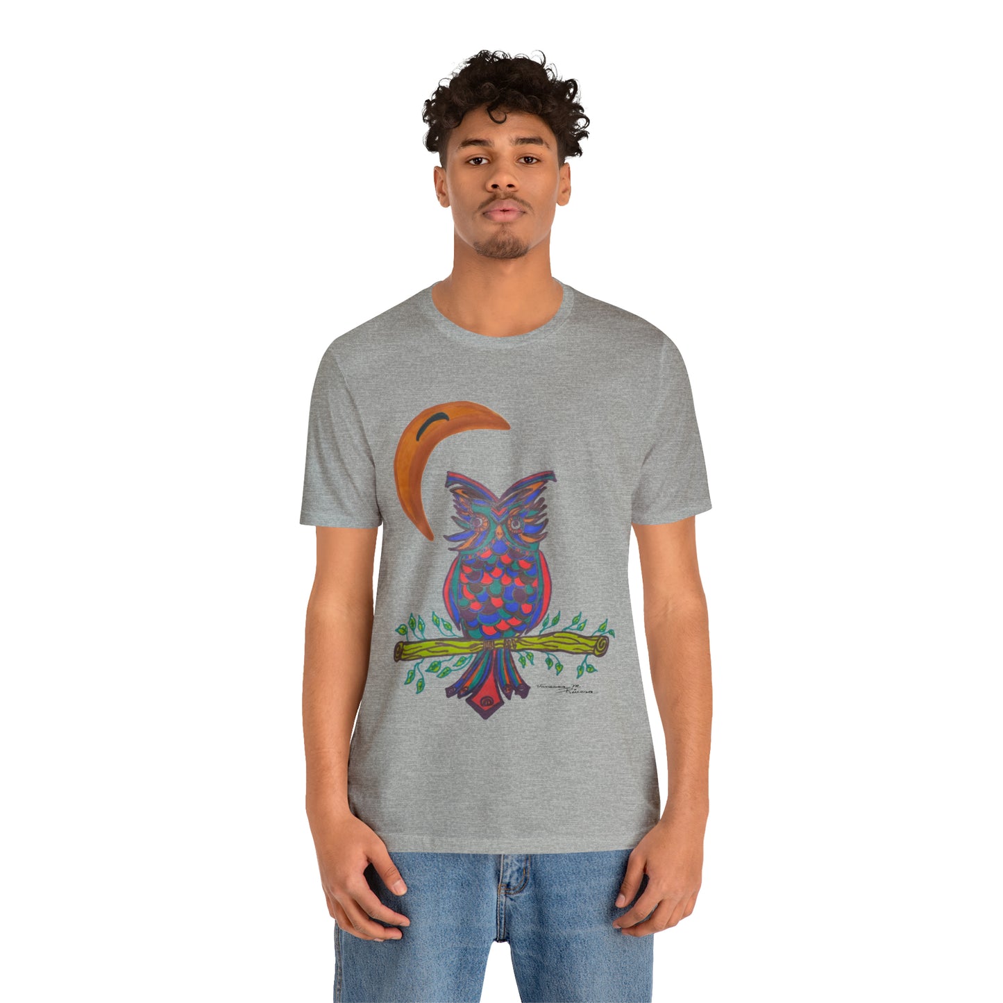 Owl - Unisex Jersey Short Sleeve Tee