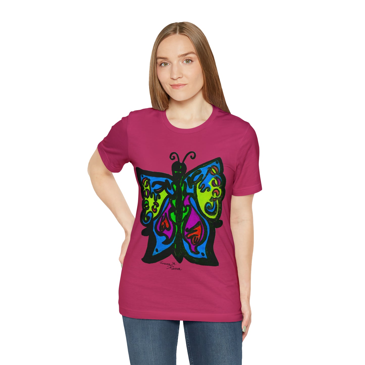 Butterfly - Unisex Jersey Short Sleeve Tee