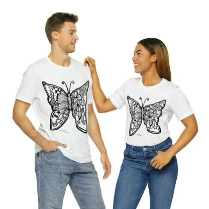 Butterfly - Unisex Jersey Short Sleeve Tee