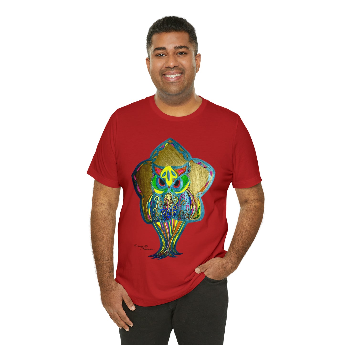 Owl - Unisex Jersey Short Sleeve Tee