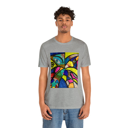 Abstract - Unisex Jersey Short Sleeve Tee