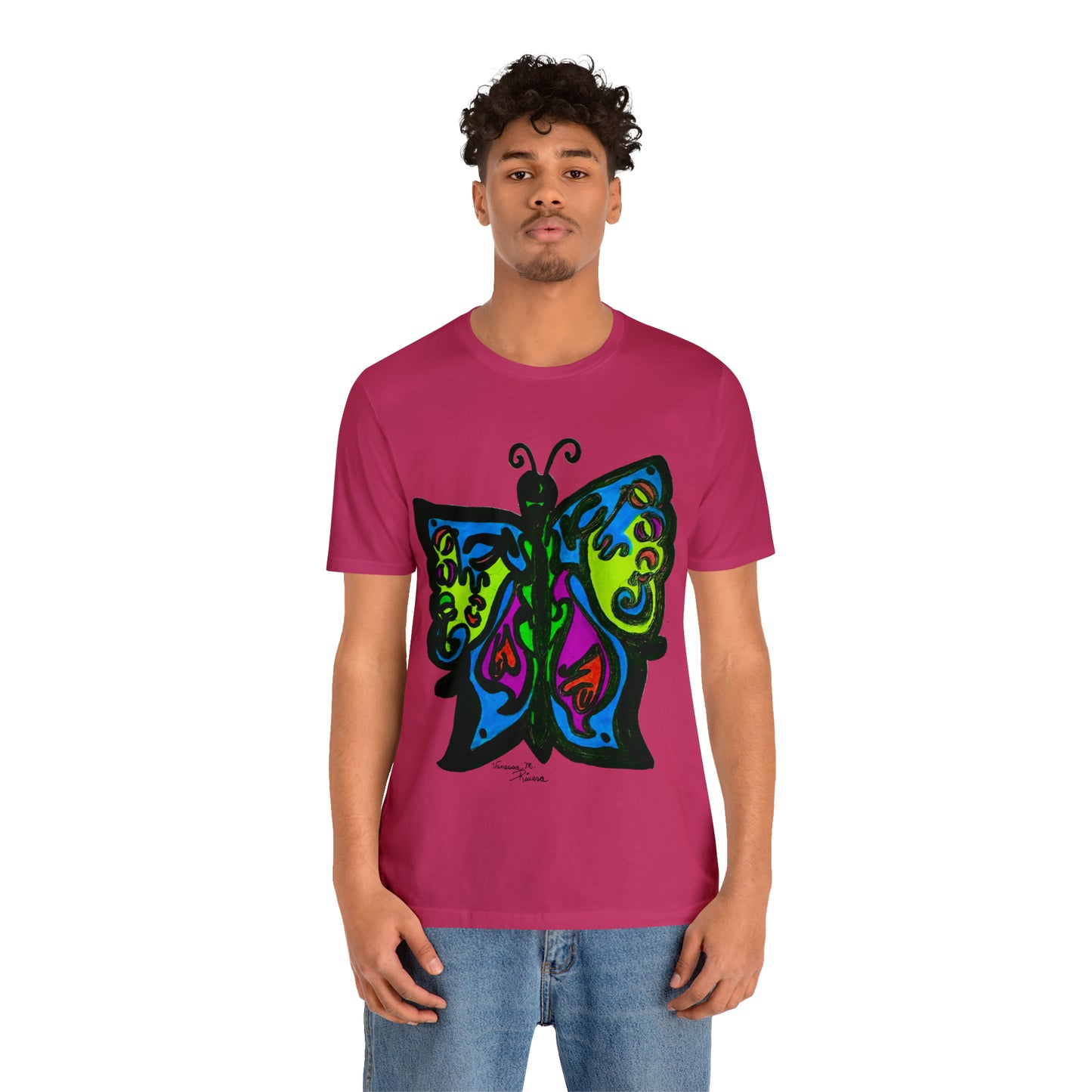 Butterfly - Unisex Jersey Short Sleeve Tee