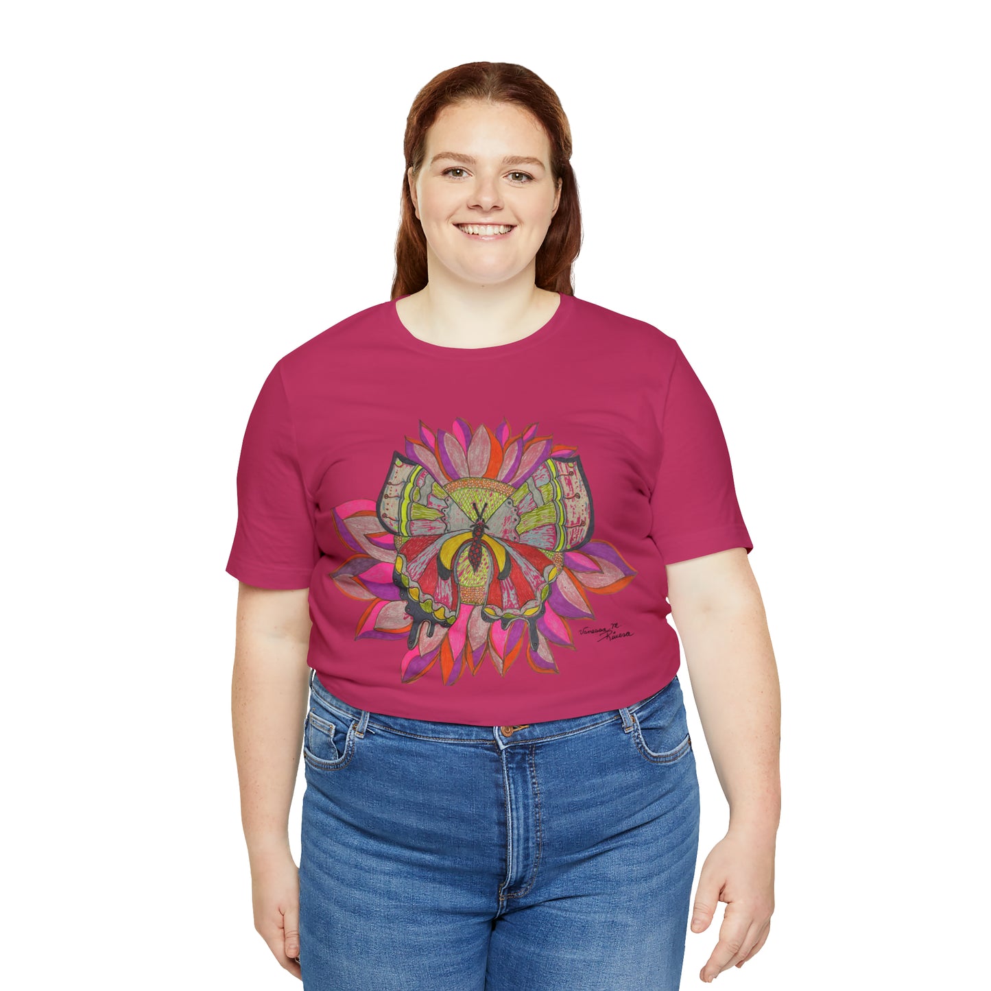 Butterfly - Unisex Jersey Short Sleeve Tee