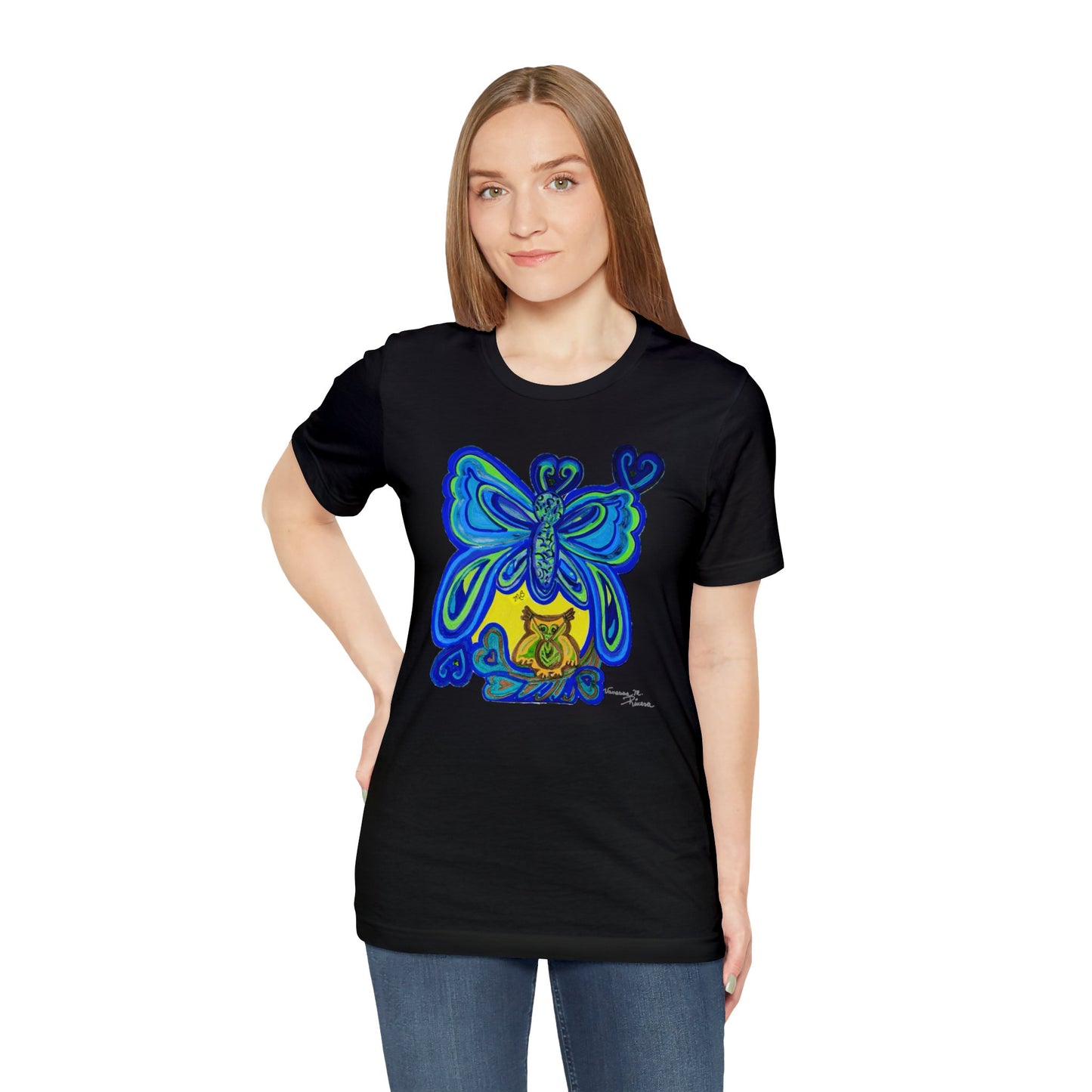 butterfly - Unisex Jersey Short Sleeve Tee