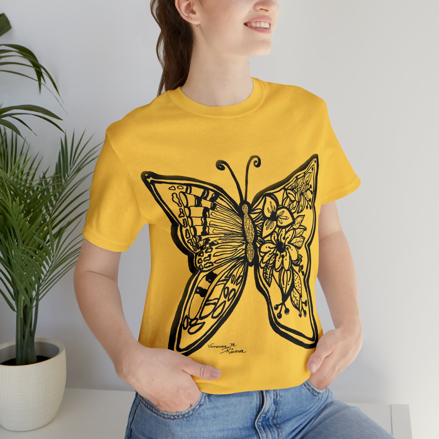 Butterfly - Unisex Jersey Short Sleeve Tee