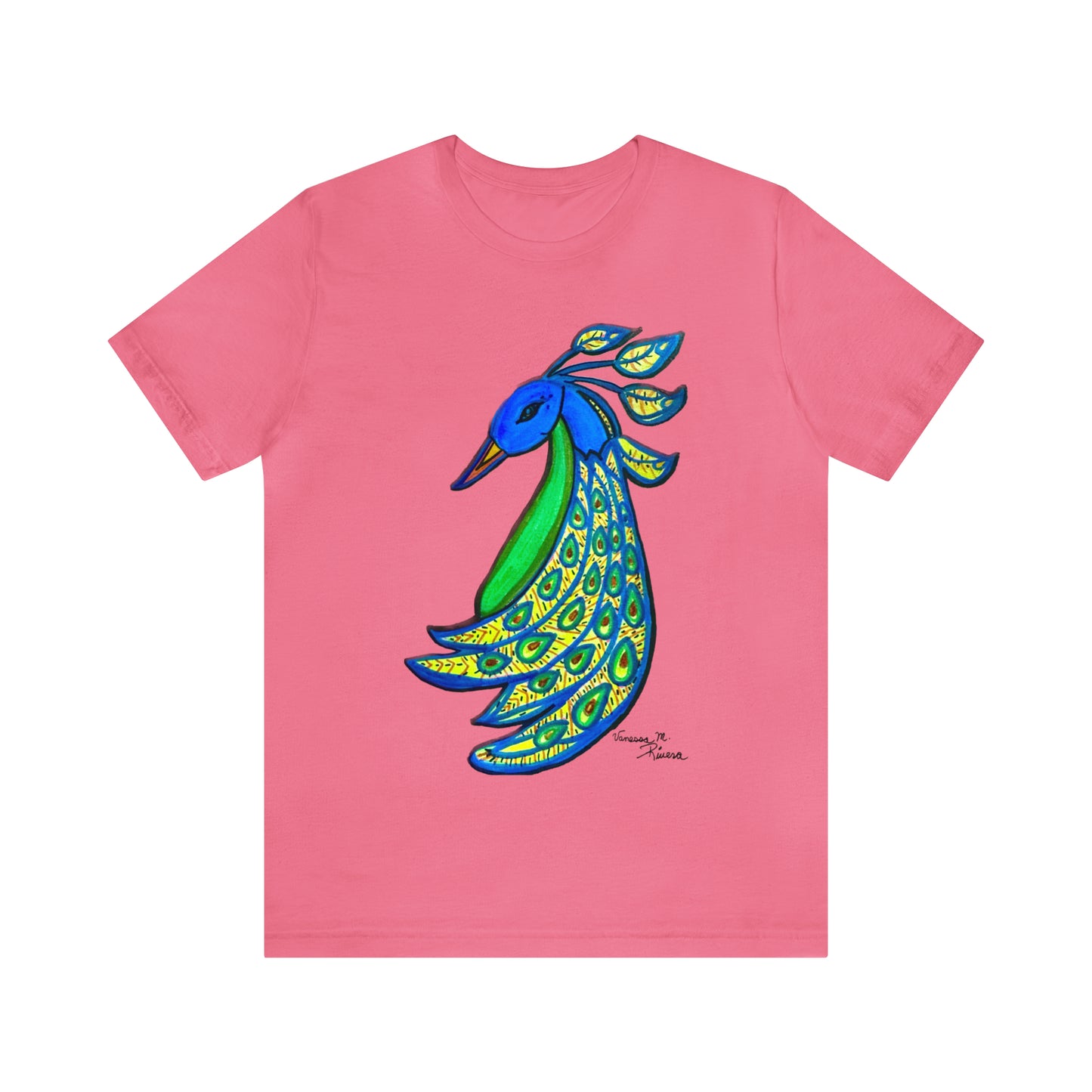 Peacock - Unisex Jersey Short Sleeve Tee