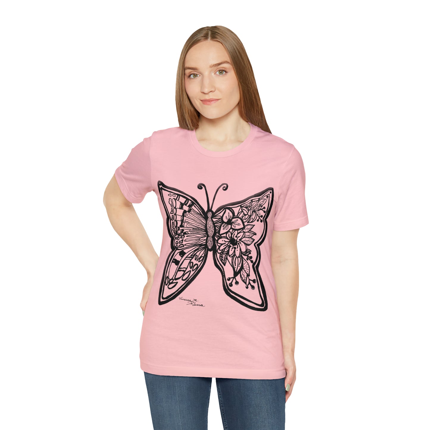 Butterfly - Unisex Jersey Short Sleeve Tee