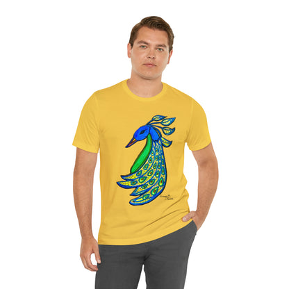 Peacock - Unisex Jersey Short Sleeve Tee