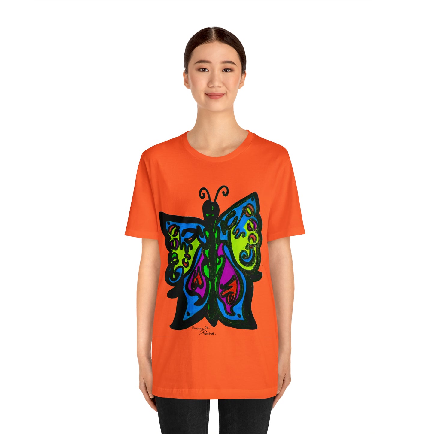 Butterfly - Unisex Jersey Short Sleeve Tee