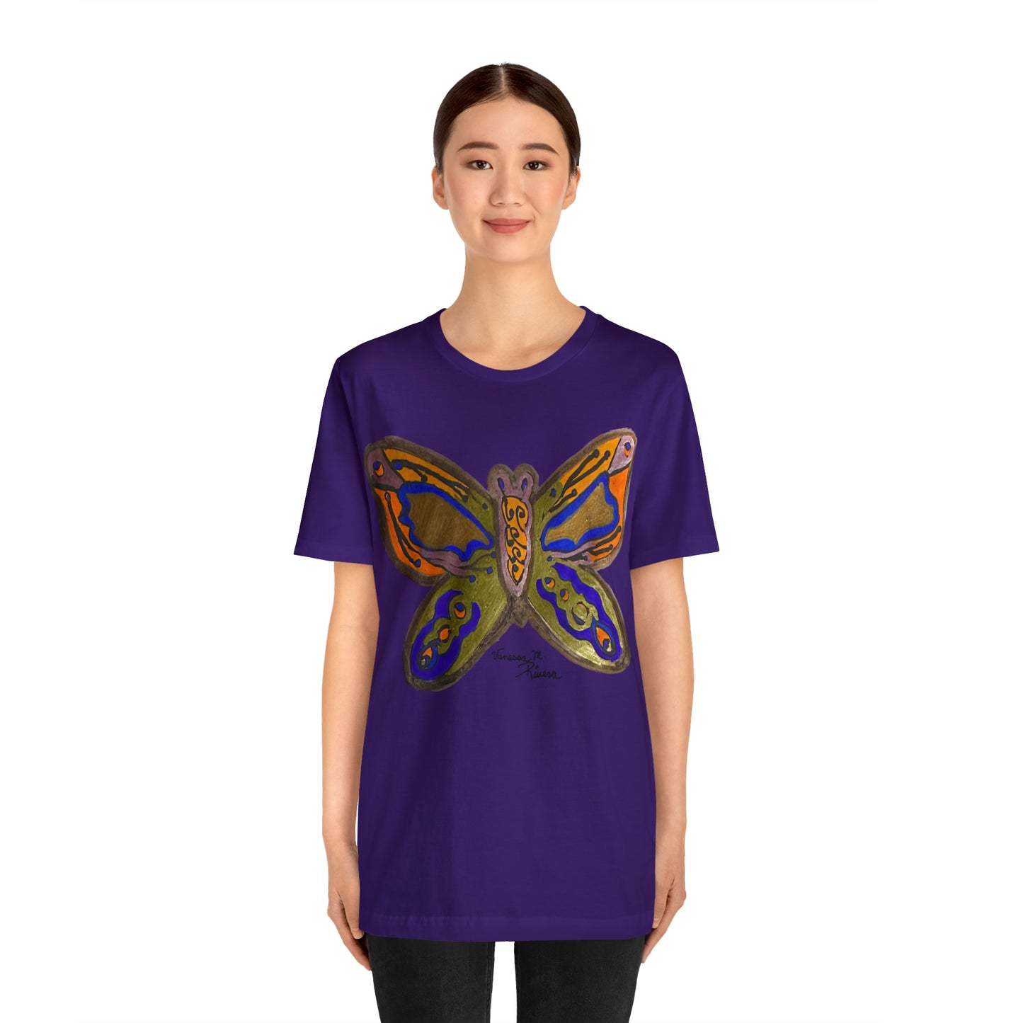 Butterfly - Unisex Jersey Short Sleeve Tee