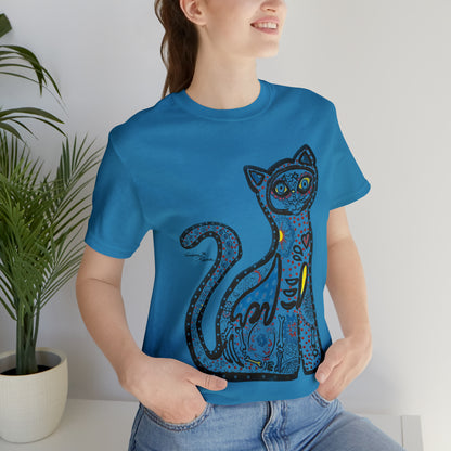 Cat - Unisex Jersey Short Sleeve Tee