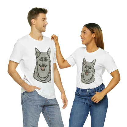 Dog - Unisex Jersey Short Sleeve Tee