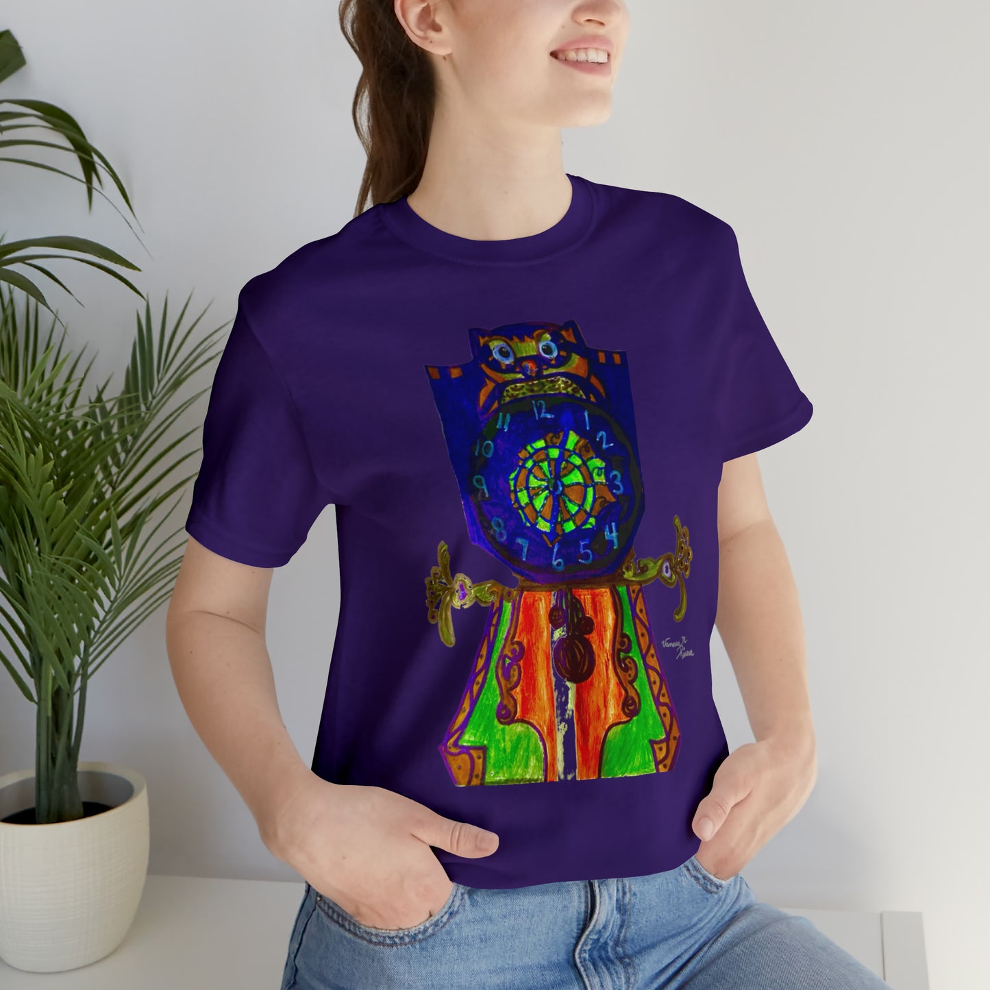 Owl - Unisex Jersey Short Sleeve Tee