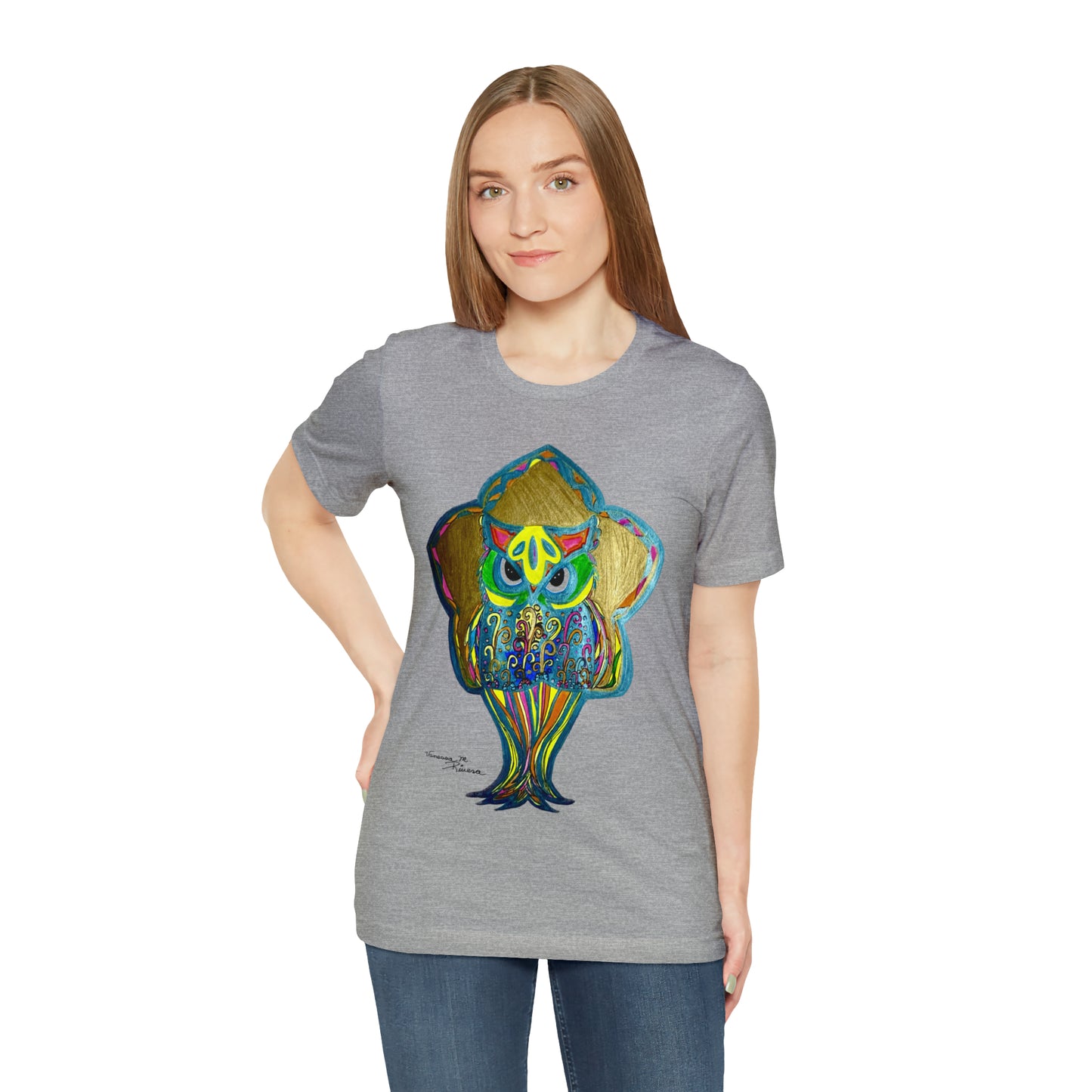 Owl - Unisex Jersey Short Sleeve Tee