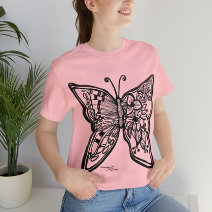 Butterfly - Unisex Jersey Short Sleeve Tee