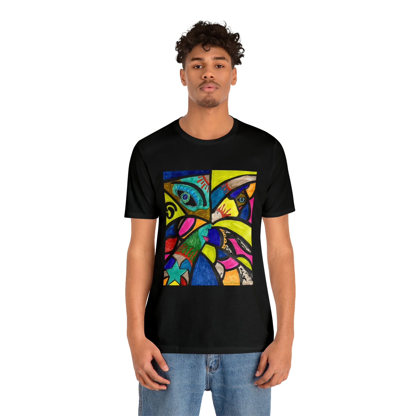 Abstract - Unisex Jersey Short Sleeve Tee